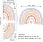 מדבקות קיר קשת