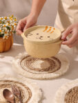 פלייסמנט בוהו עגול