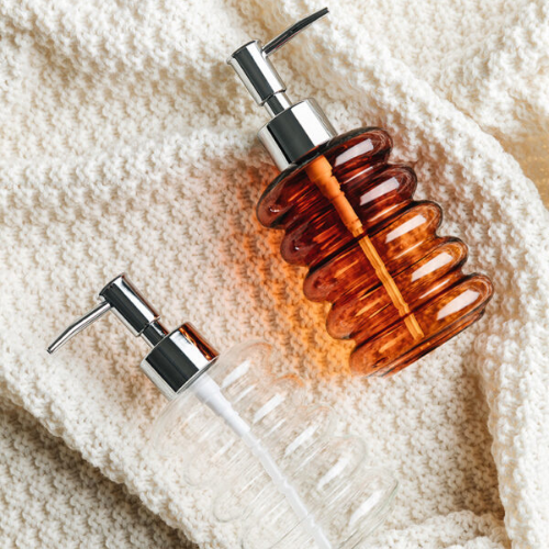 דיספנסר סבון זכוכית