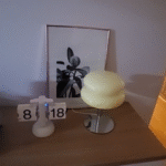 מנורת שולחן זכוכית photo review